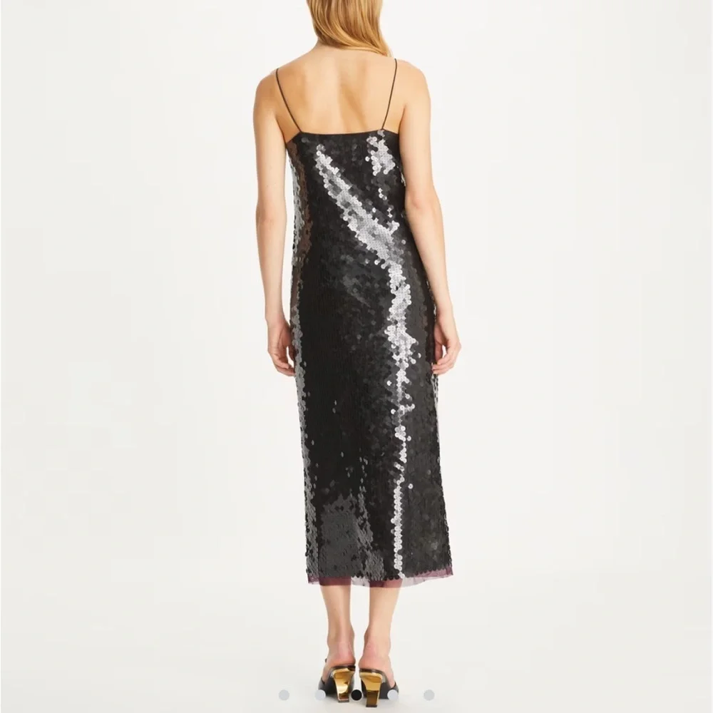 Tory Burch Sequin Slip Dress - Picture 2 of 8